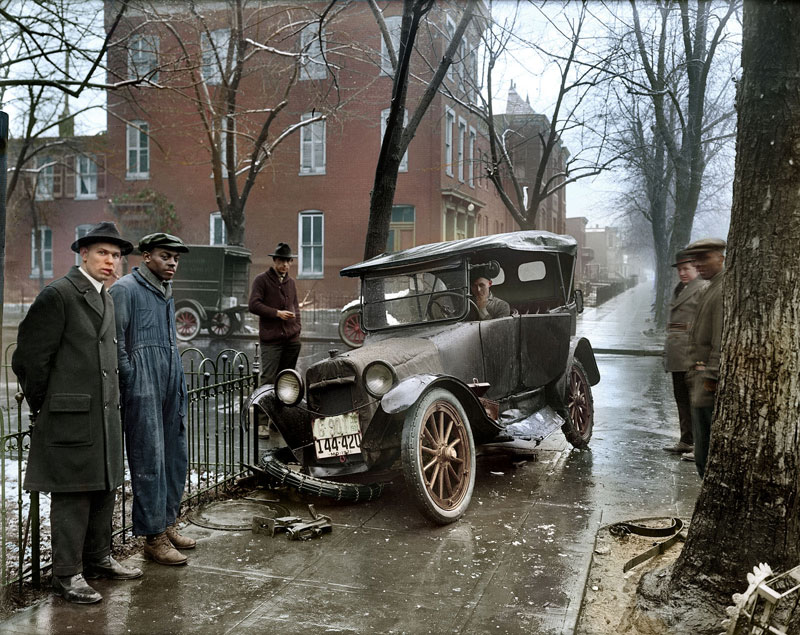 wypadek samochodowy w Waszyngtonie z 1921 roku